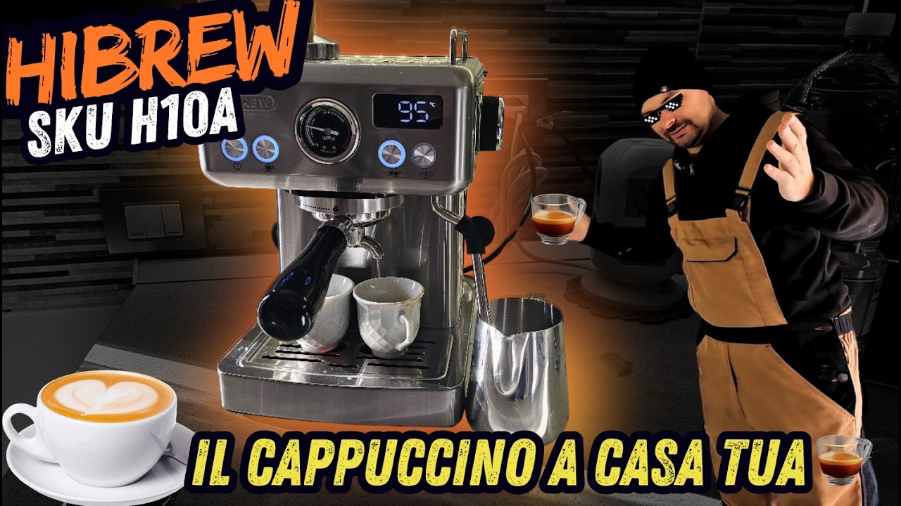Macchina del caffè HIBREW Sku  H10A una Semi professionale a prezzo OK