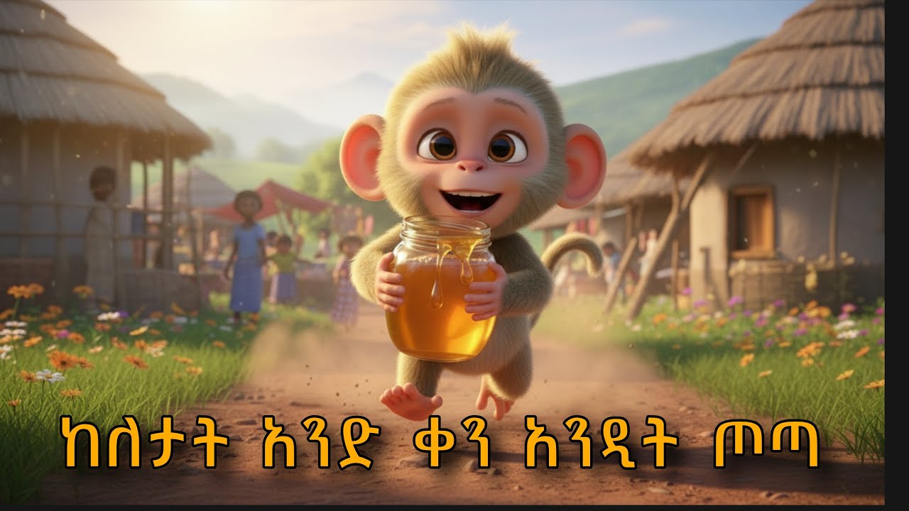 ከዕለታት አንድ ቀን አንዲት ጦጣ የልጆች መዝሙር | keletat and ken and tota yelijoch mezmur | songs for children