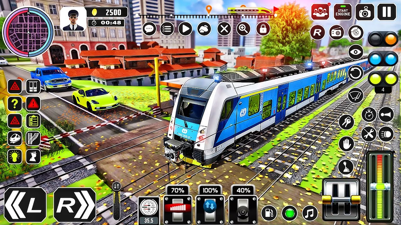 City Train Driver Simulator - Indian Passenger Train Driving 3D - Android GamePlay #2