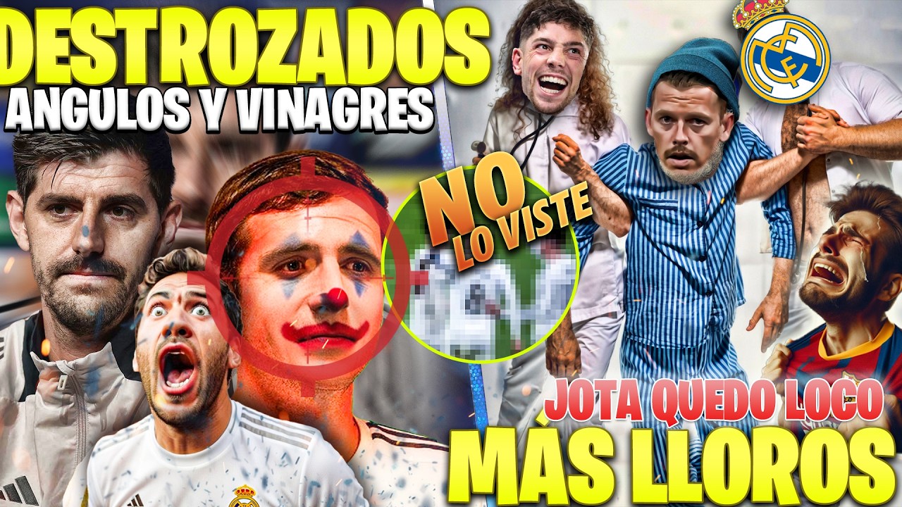 COURTOIS REVIENTA A ANGULO ¡Y FALSOS MADRIDISTAS!🤯 LO QUE NO VISTE DEL SHOW DE FEDE VALVERDE VS CITY