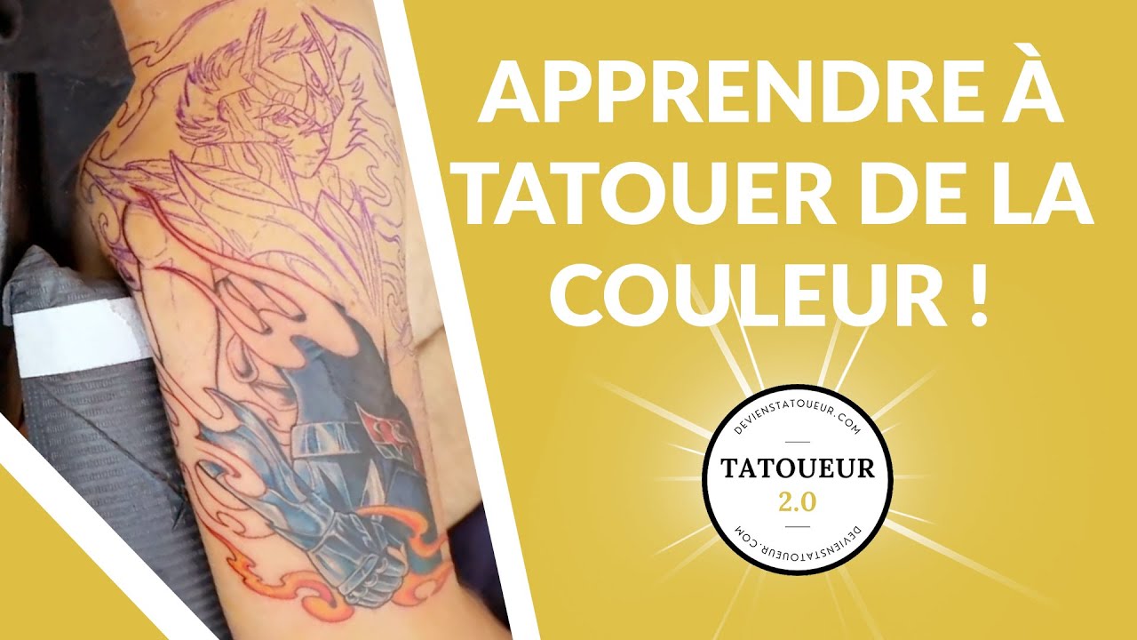 APPRENDRE A TATOUER : LA TECHNIQUE POUR LE PIQUAGE COULEUR - TATOUEUR 2.0