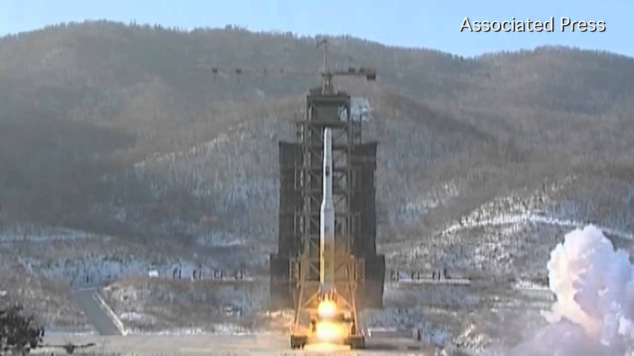 North Korea State TV Shows Satellite Launch