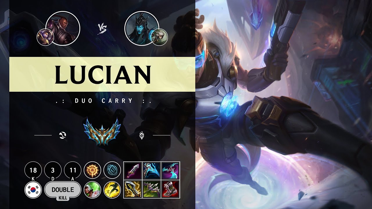 Lucian ADC vs Kalista - KR Challenger Patch 14.11