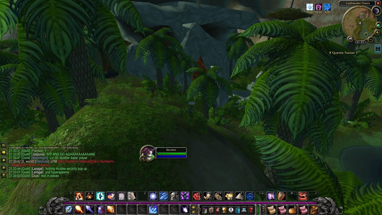 Classic WoW - Wailing Caverns - Skull eye shortcut
