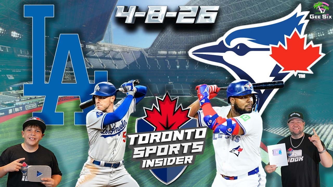 4-8-26 LA Dodgers vs Toronto Blue Jays | MLB LIVE Stream Reaction & Play By Play