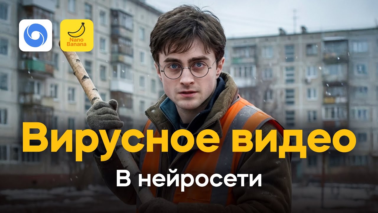 Как создать вирусное видео с помощью нейросетей. Veo3.1 + Nano Banana Pro