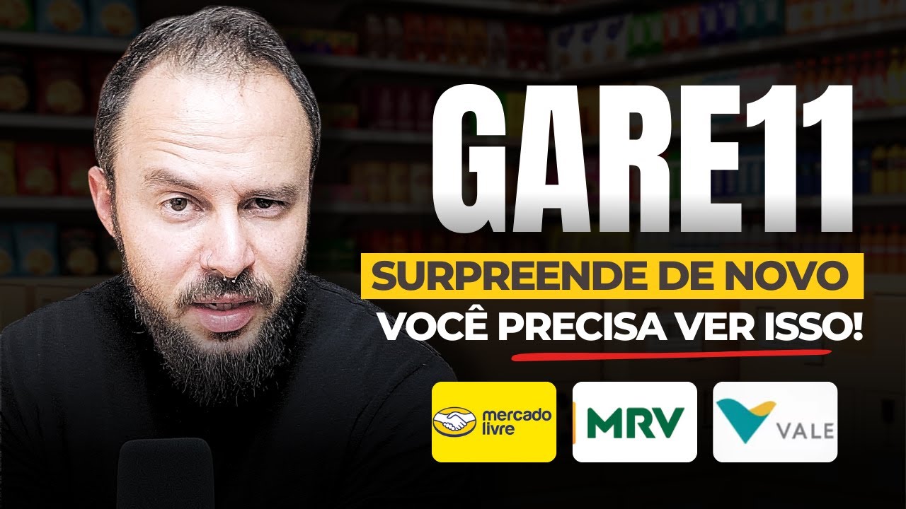 GARE11: Você NÃO esperava por isso! As novas compras mudaram tudo - Hora de Investir?