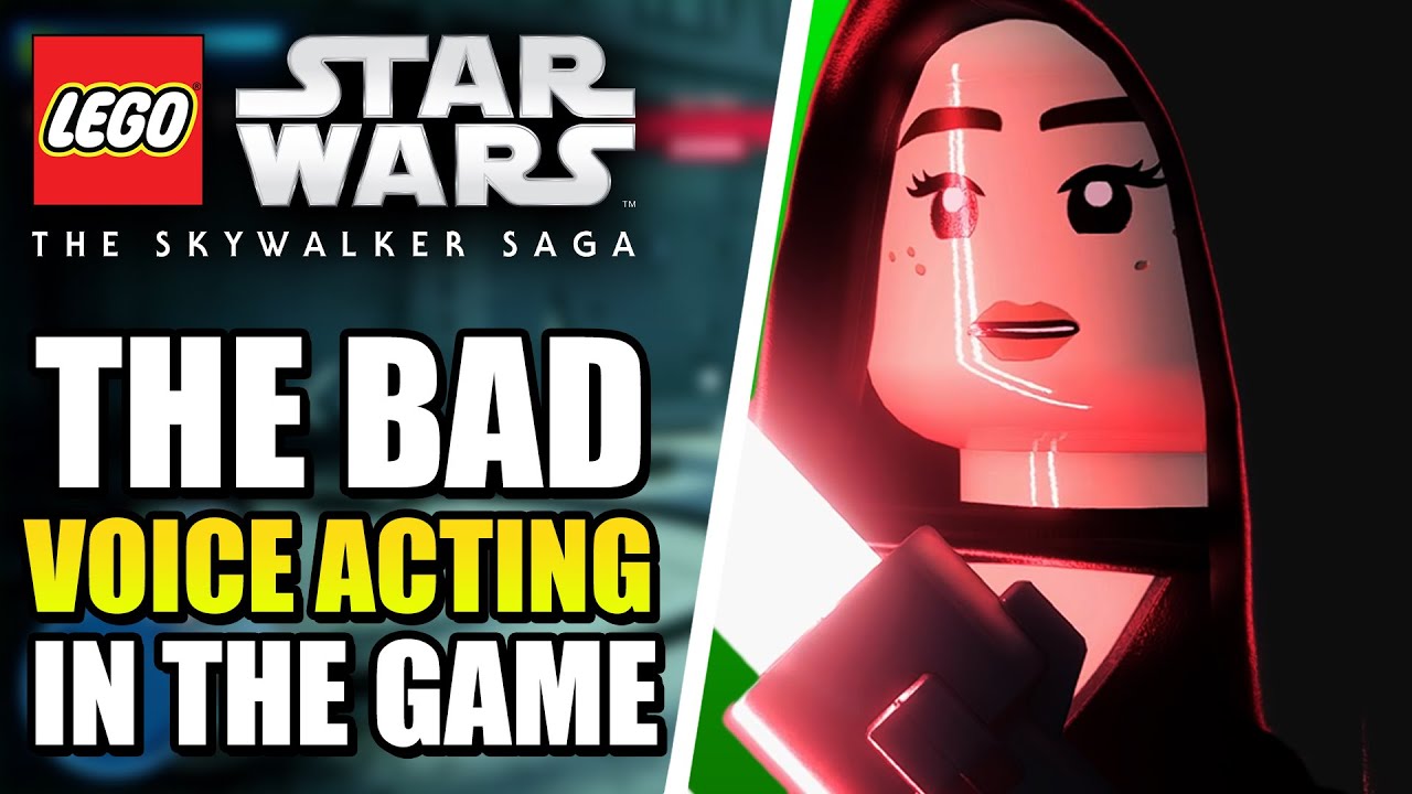 The BAD voice acting in LEGO Star Wars The Skywalker Saga