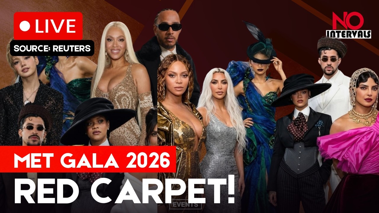 Inside Met Gala 2026: Fashion Camera Showcases Iconic Red Carpet Styles | WATCH LIVE