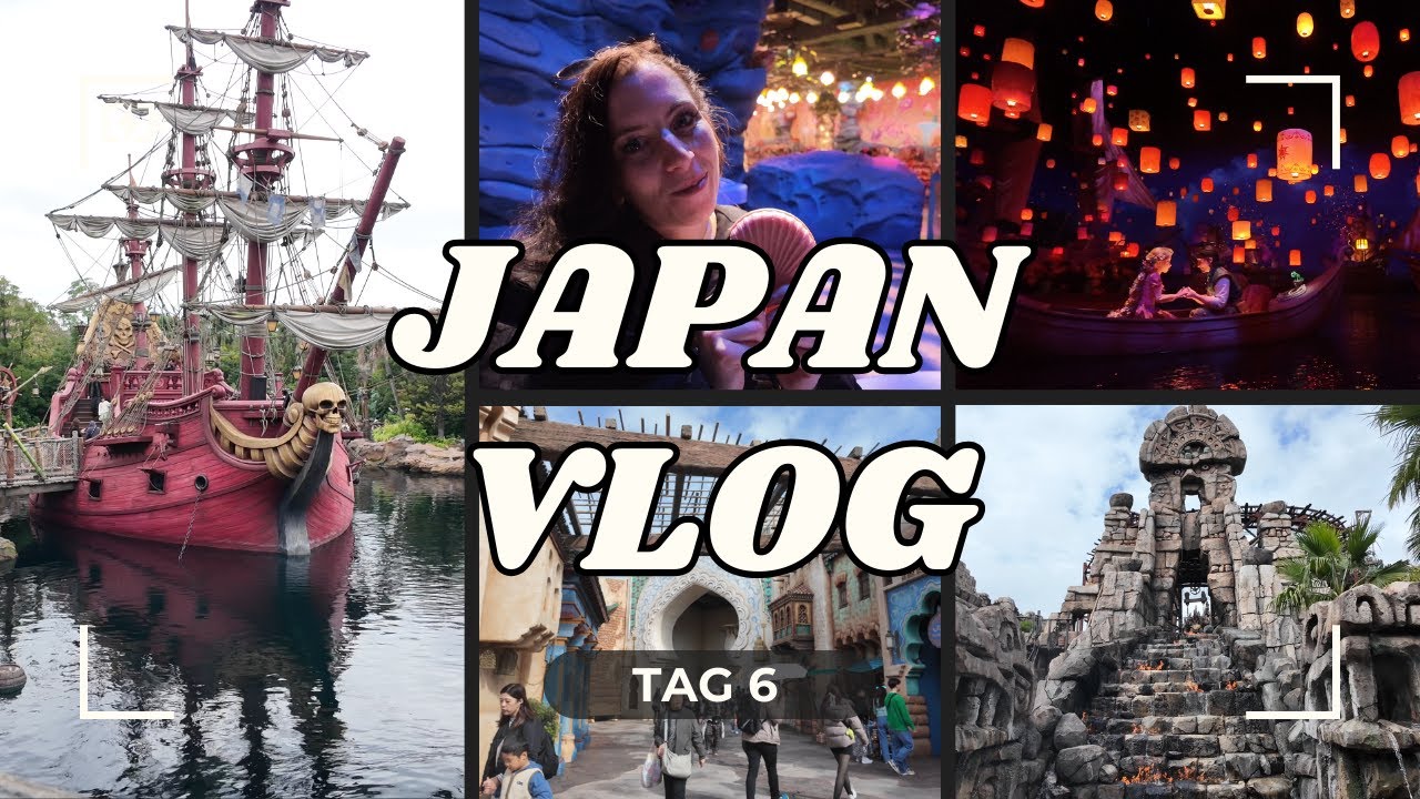 Japan Vlog Tag 6 – Magischer Tag in DisneySea! Fantasy Springs & märchenhafte Abendshow!