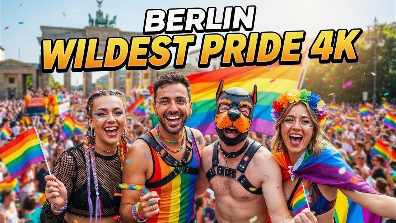 Thousands Filled Berlin Streets 🇩🇪🏳️&zwj;🌈 | CSD Pride Parade 2026 (4K Walk)