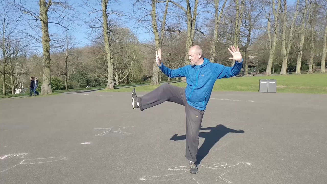 Taiji Form in Waterlow Park 1st April 2020