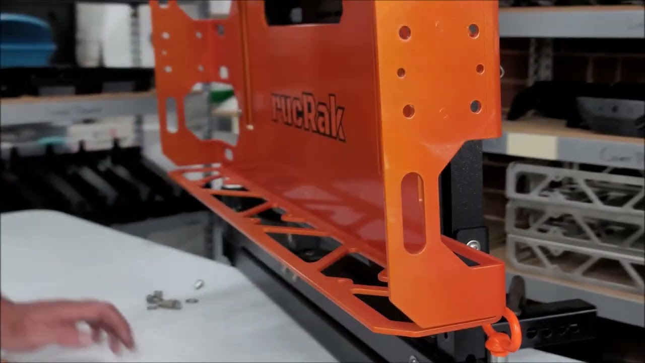 rucRak swing arm and static hitch mounted Installation