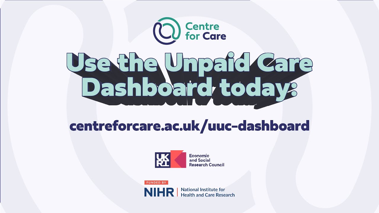 The Centre for Care's Unpaid Care Dashboard demonstration, June 2025.