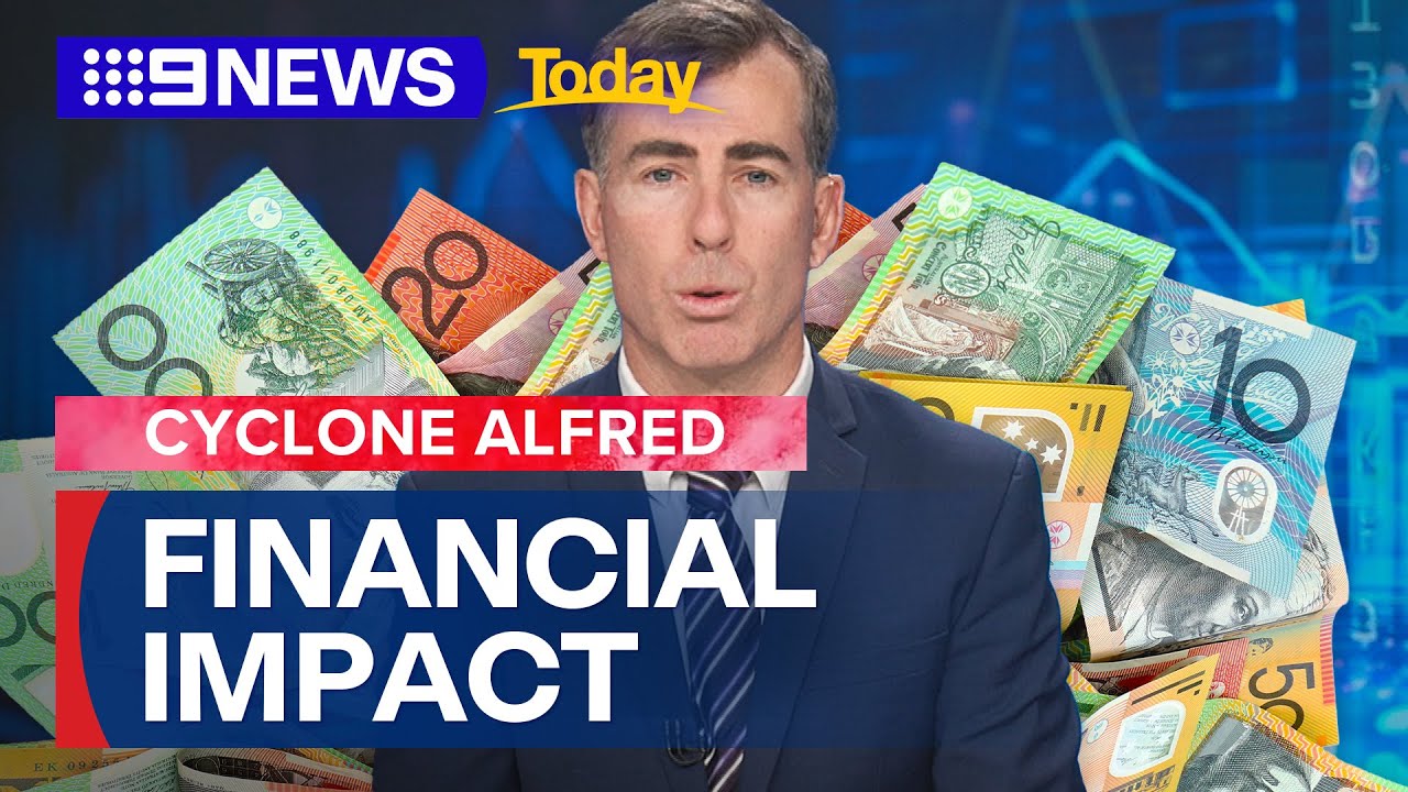 Ex-Tropical Cyclone Alfred: Economic impact of cyclone explained | 9 News Australia