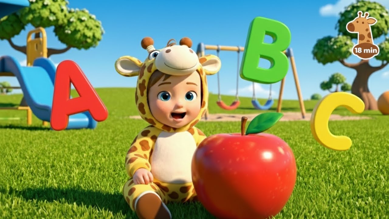 Alphabet Compilation | Learn Numbers, Colors & Shapes | Fruit Rhymes