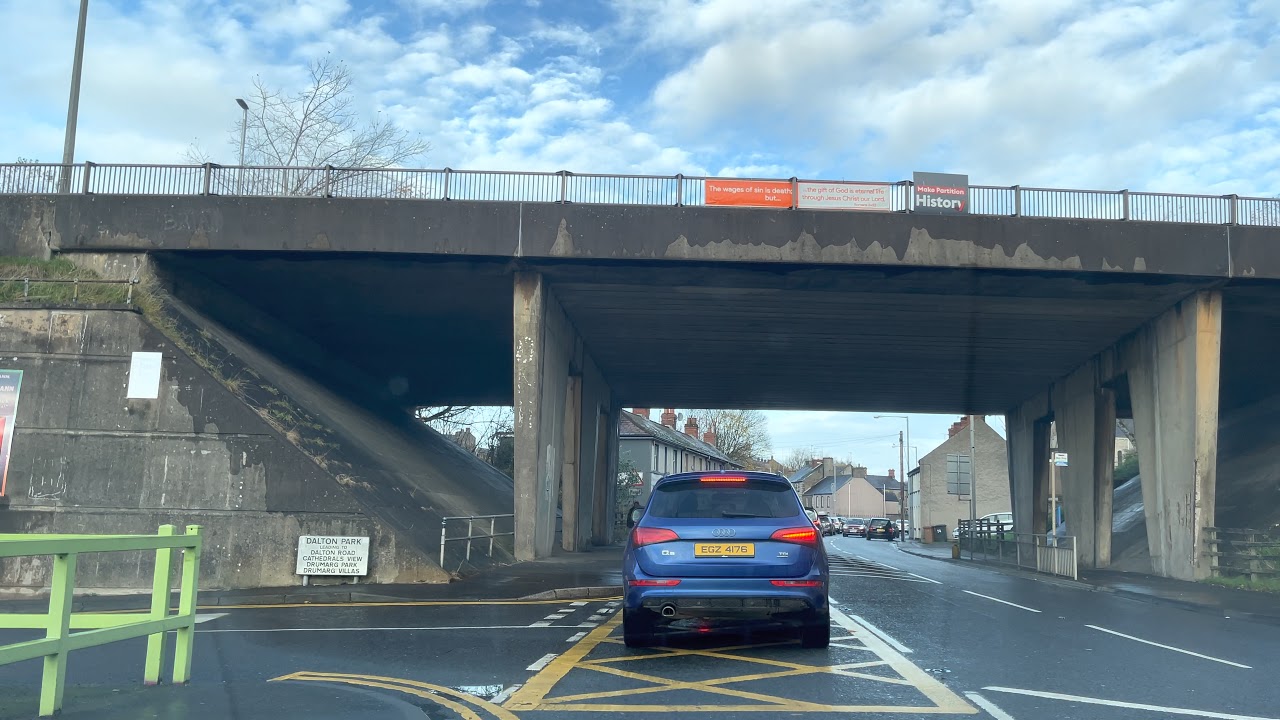 4K Ultra Video Quality￼ Milford And Keady Between driving Armagh Northern Ireland