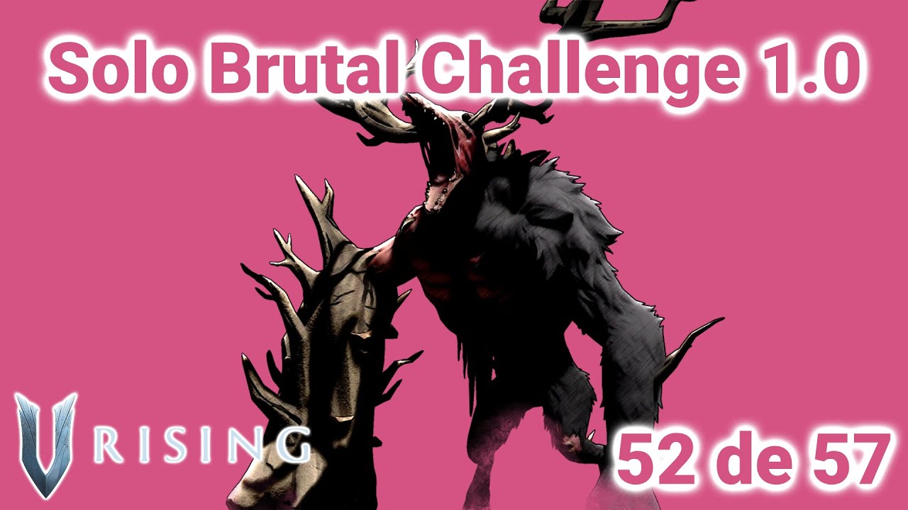 Gorecrusher, el Gigante - 52 de 57 derrotados - Solo Brutal Challenge - V Rising
