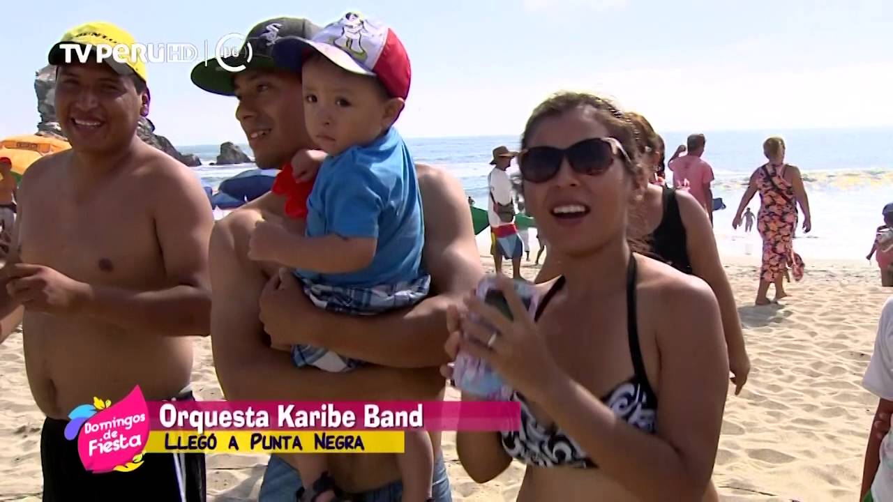 Orquesta Karibe Band  En Vivo , Domingos De Fiesta por Tv Peru