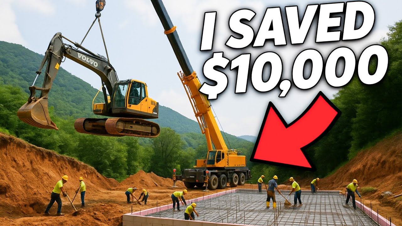 Building Korean House in 10 Days. Full construction process