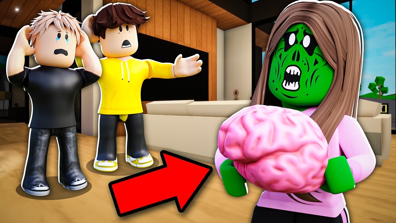 JULKA ZMIENIŁA SIĘ W ZOMBIE w BROOKHAVEN RP! 😵 (Historyjka Roblox)