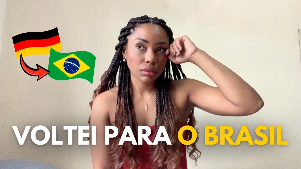 VOLTEI PRA CASA DOS MEUS PAIS e REFLEXÕES SOBRE MORAR FORA