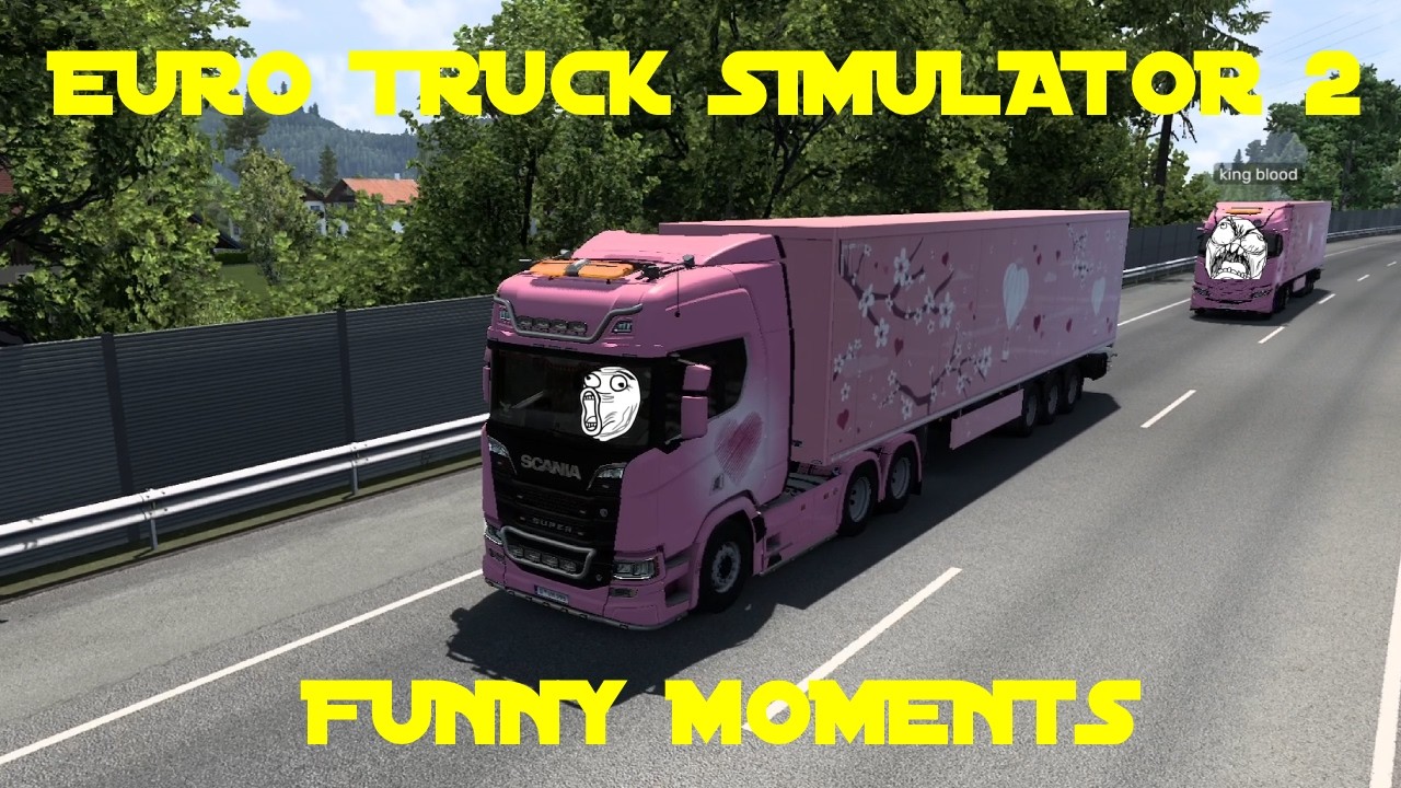 ETS 2 FUNNY MOMENTS #1