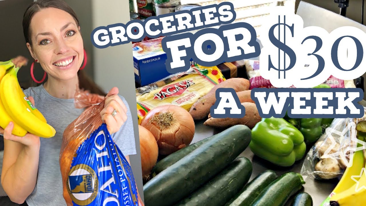 WHAT I BUY BUDGETING FOR $30 A WEEK ON GROCERIES | Vegan Grocery Haul | Financial Freedom