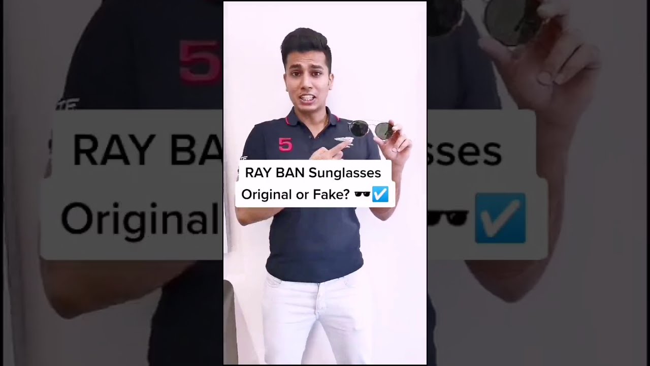 Ray Ban sunglasses original or fake?? #shorts #mensstyle #mensfashion #sunglasses