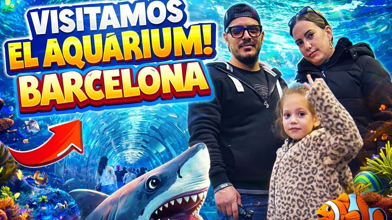 ¿Vale la pena el Aquarium de Barcelona? Mi experiencia real .Alisson reacciona 😱.