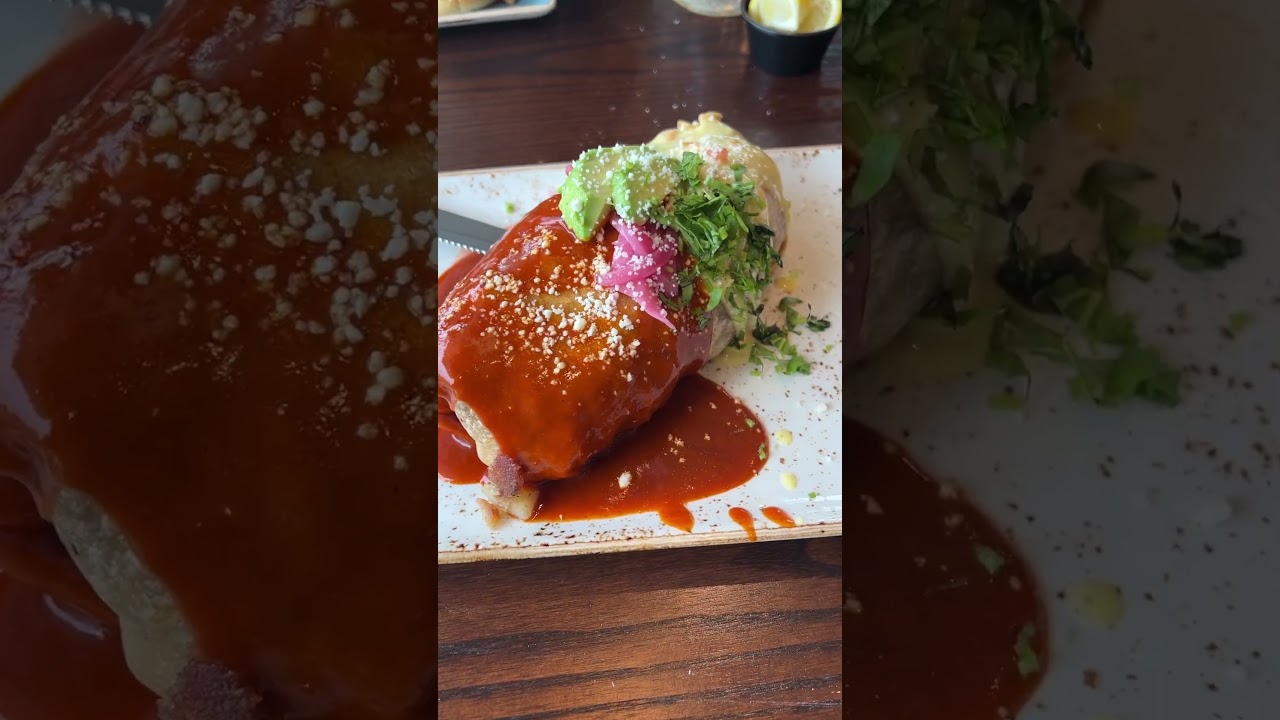 First Watch - STEAK & BACON BREAKFAST BURRITO (Christmas Seasonal)