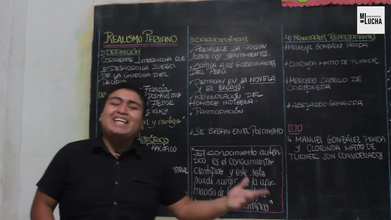 REALISMO PERUANO - LITERATURA PERUANO