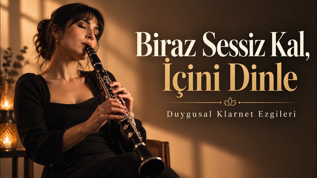 Biraz Sessiz Kal, İ&ccedil;ini Dinle ༄.&deg; Duygusal Klarnet Ezgileri