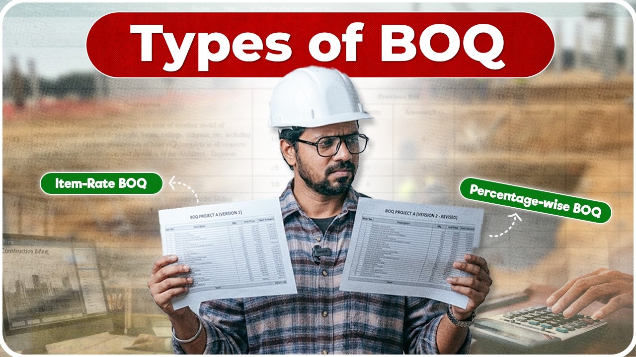 Different Types of BOQ (And When to Use Each) 👀