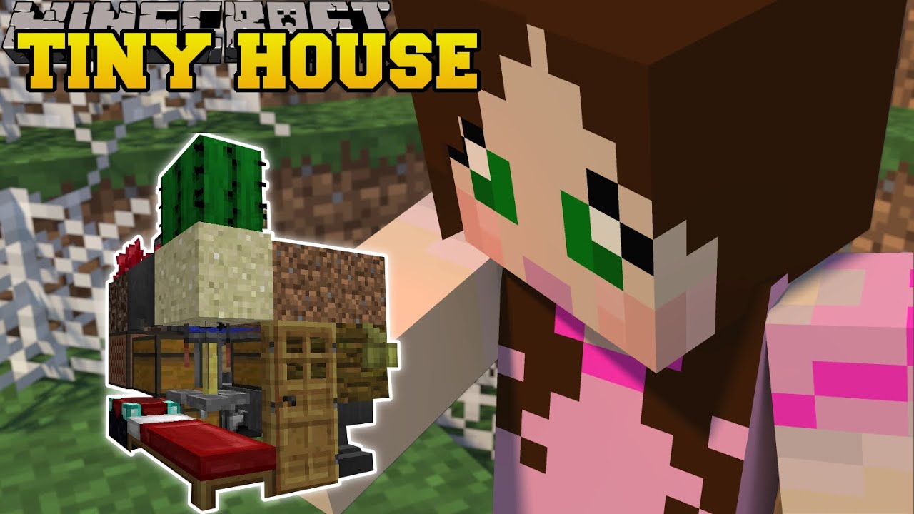 Minecraft: TINY HOUSES (MINI HOUSES, SLIDES, SWINGS, & SLIDES!) Custom Command
