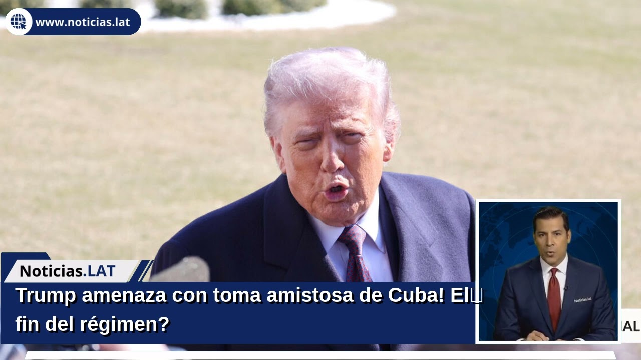¡Trump amenaza con 