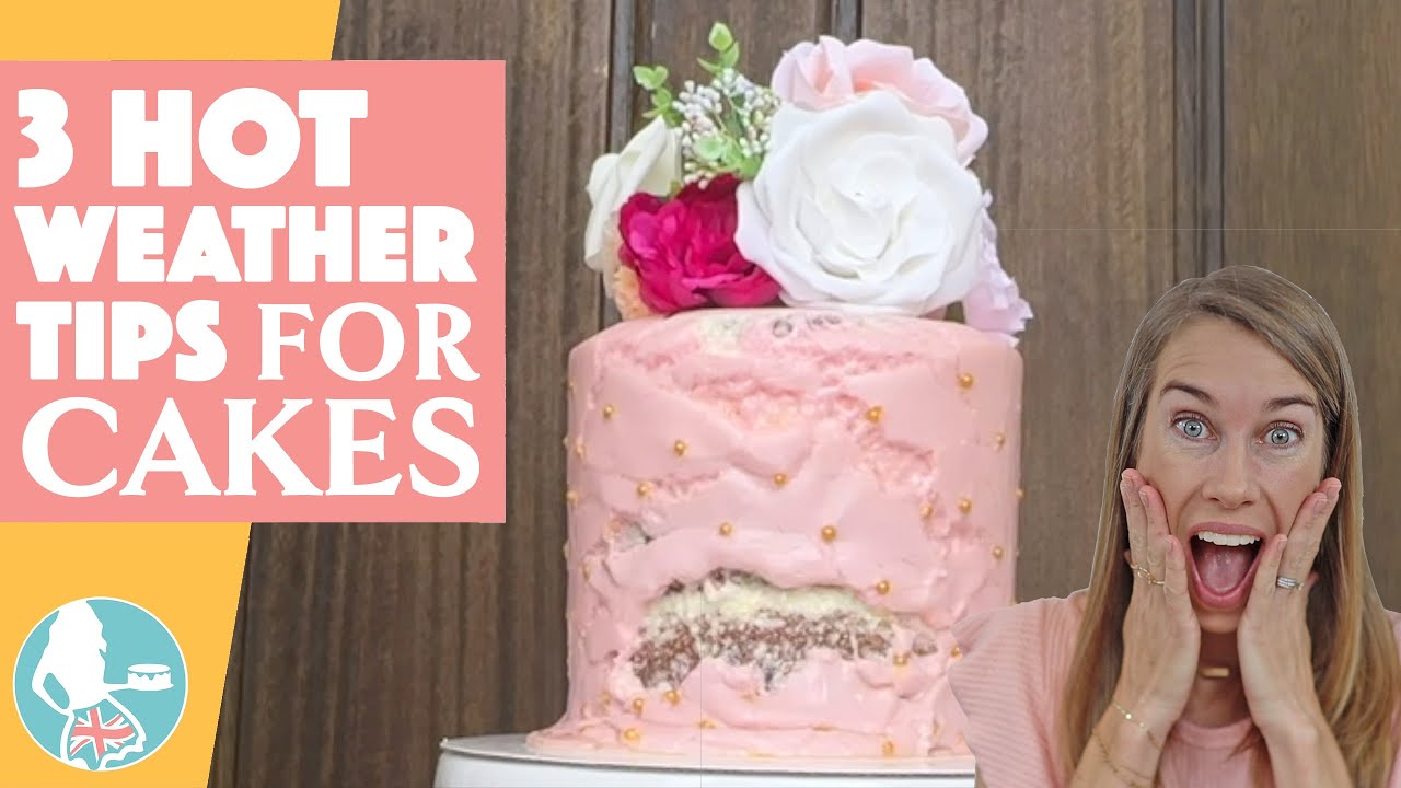 Buttercream Melting? Try These Hot Weather Cake Decorating Tips!