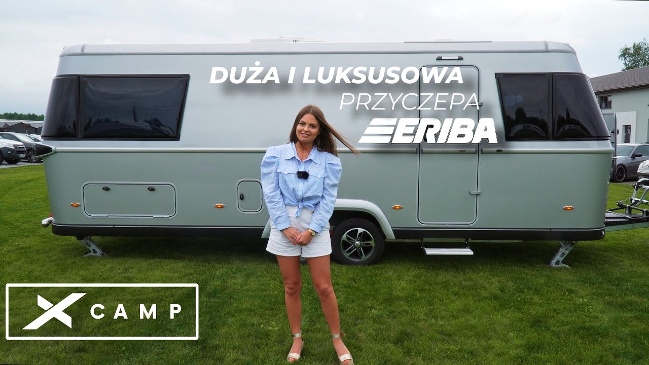 Tylko 150 sztuk rocznie produkowanych w EUROPIE! PRZYCZEPA KEMPINGOWA HYMER ERIBA TOURING 820 ✨