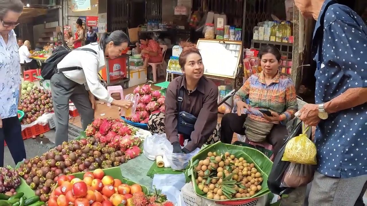 Authentic Cambodia Food Market Tour 🇰🇭 | Wet Markets & Street Food Collection
