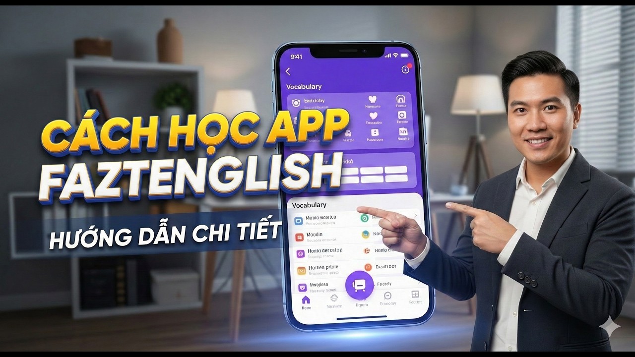 Hướng Dẫn Sử Dụng App FaztEnglish Chi Tiết Từ A-Z Cho Người Mới