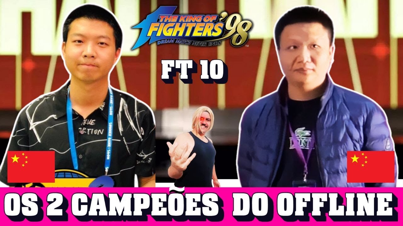 XIAOHEI Vs SAI 50 OS CAMPEÕES DA CHINA SE ENCOTRAM EM UM DUELO DE TIRAR O FOLEGO KOF 98 !