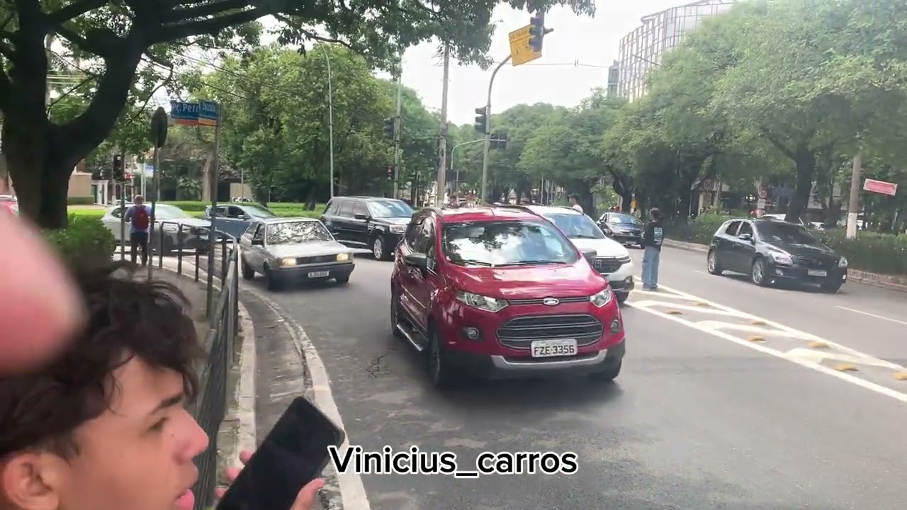 Cars in São Paulo 