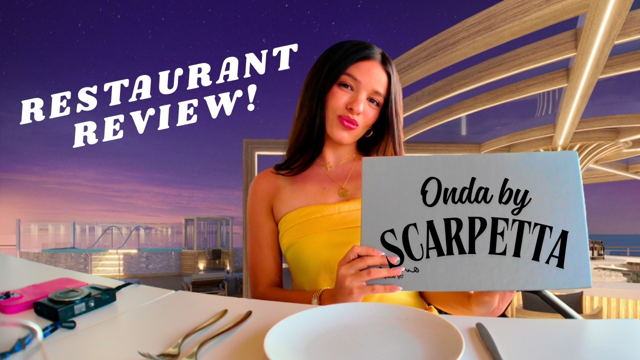 Onda by Scarpetta Review | Is It Worth It on Norwegian Aqua?