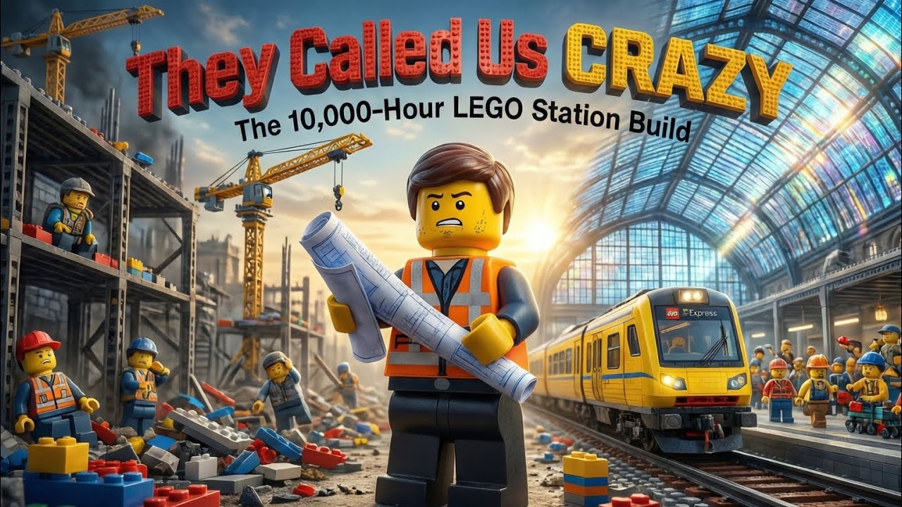 "They Called Us CRAZY: The 10,000-Hour LEGO Station Build."