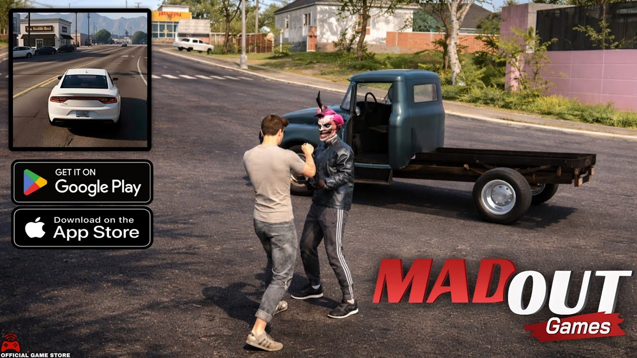 Madout2 grand auto racing Android game play | crime and survival games - realistic open world games