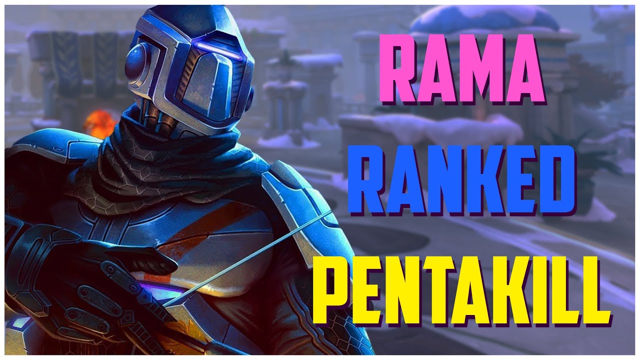 RAMA PENTAKILL! RANKED SMITE S9