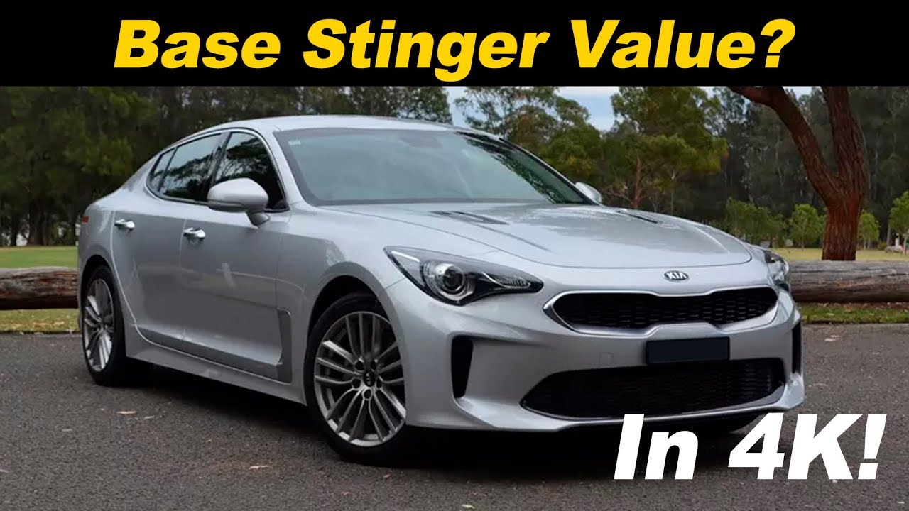 2018 Kia Stinger 2.0T Base Model First Drive Review