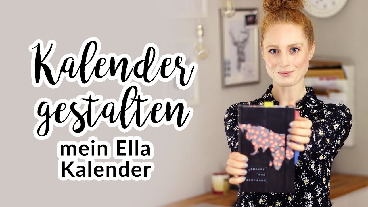 KALENDER GESTALTEN I ELLA WOCHENKALENDER I Advance Your Style