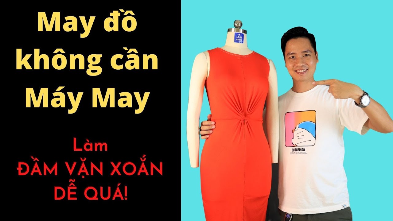 #13/30 Bạn có thể May đồ mà không cần Máy May / Dạy cắt may đồ Vặn Xoắn