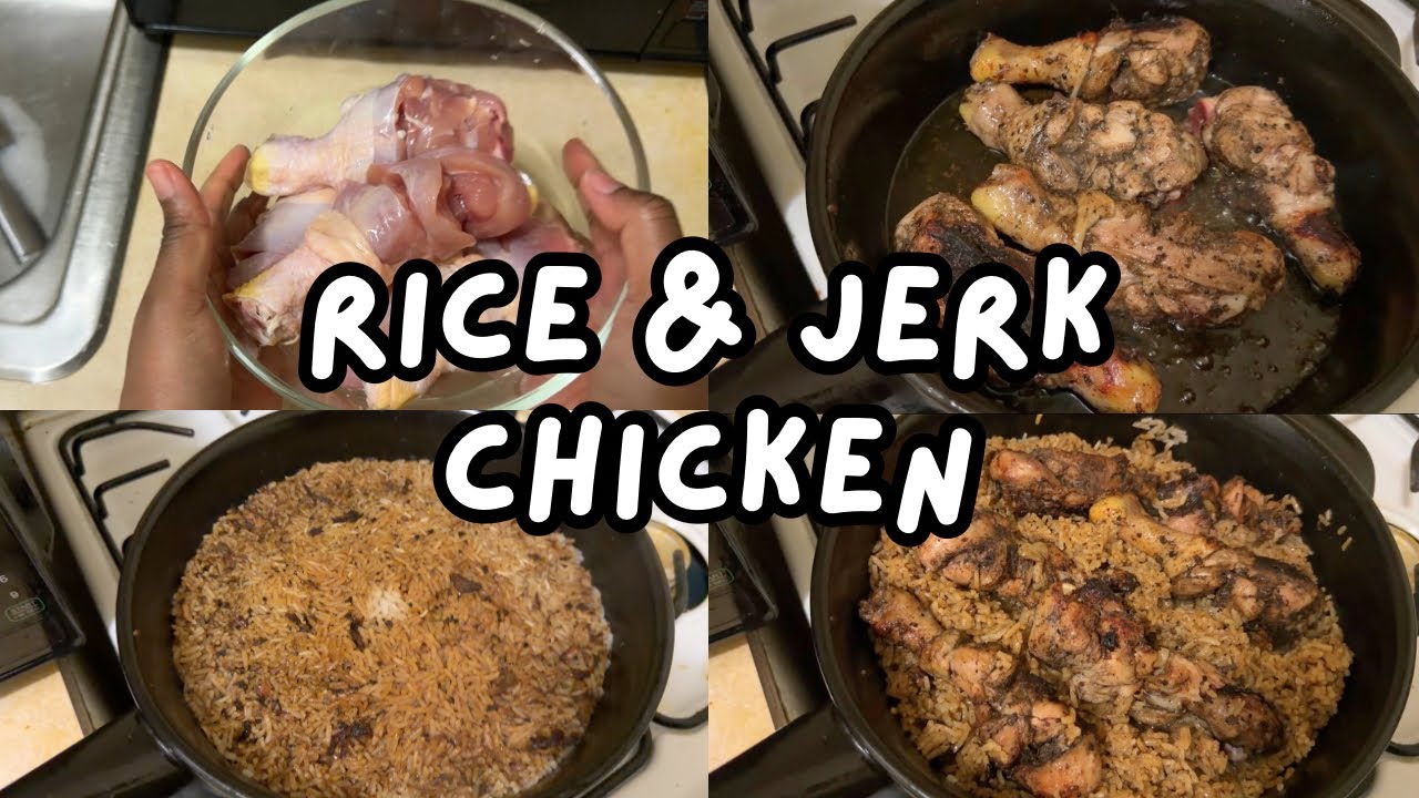 One Pot Rice & Jerk Chicken Recipe | Quick and Easy Budget Dinner Idea Episode 2